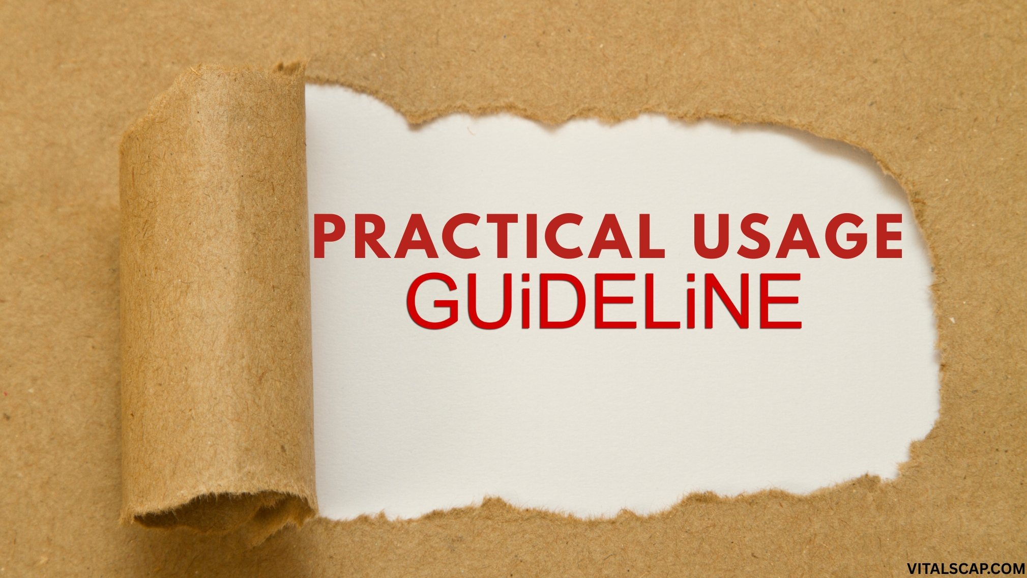 Practical Usage Guidelines Practical Usage Guidelines