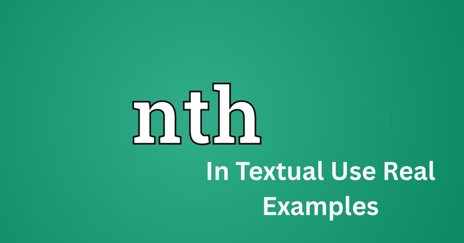 Nth Meaning