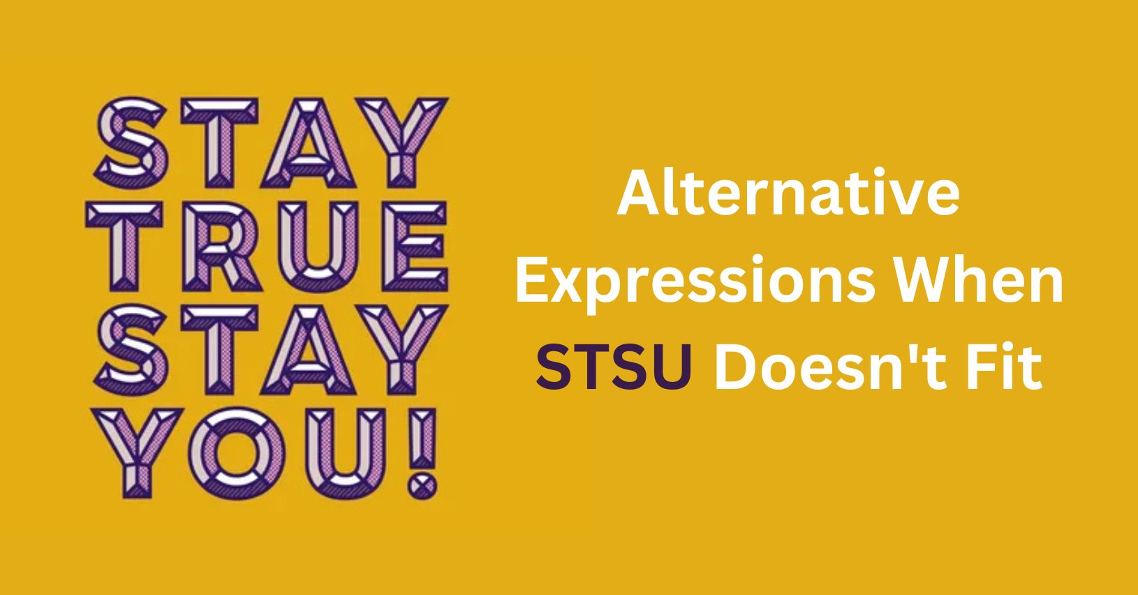 STSU Meaning