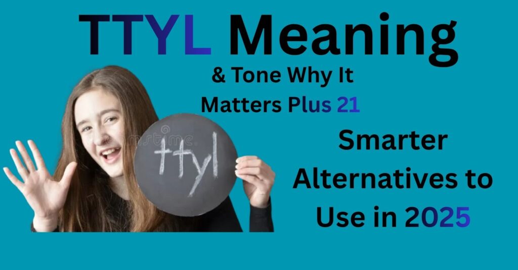 TTYL meaning