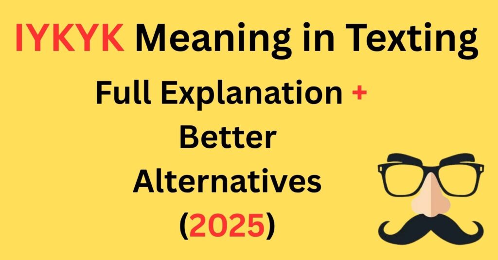 IYKYK meaning